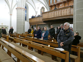 Lumen Christi - Auferstehungsmesse in St. Crescentius (Foto: Karl-Franz Thiede)